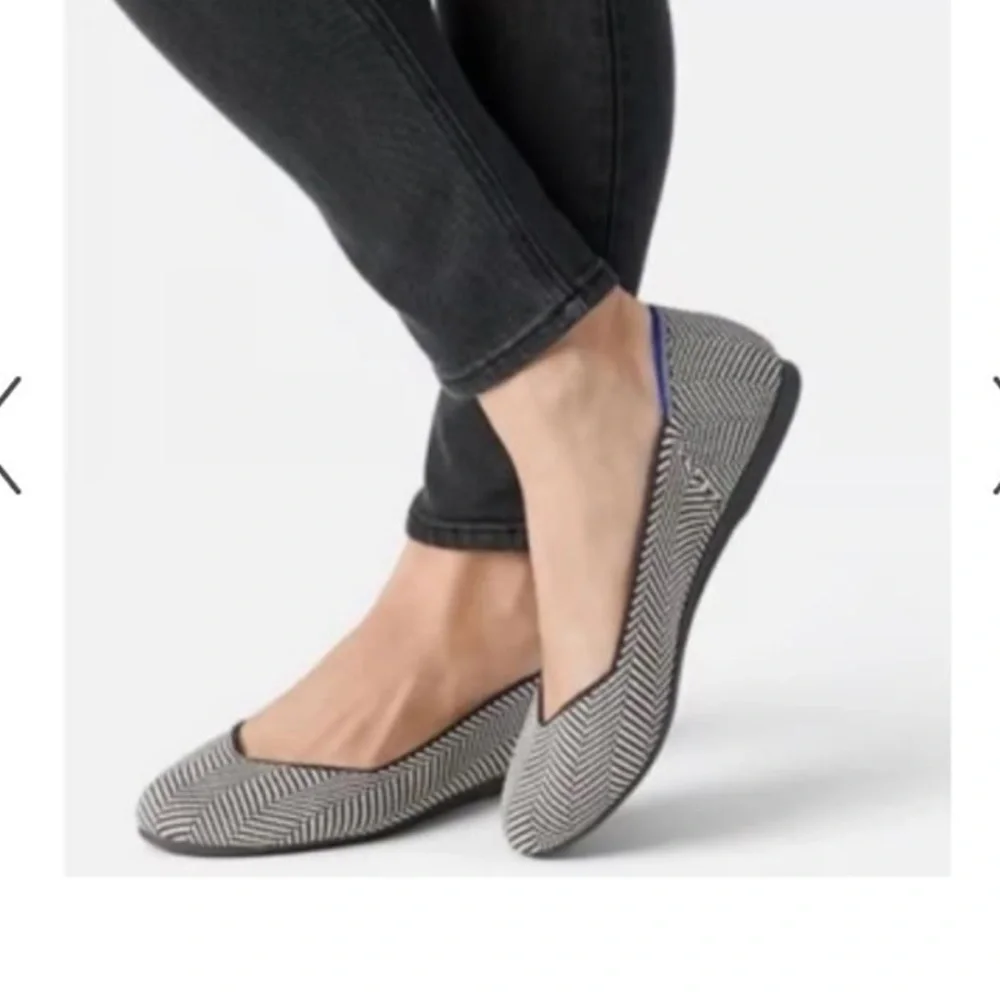 Rothy’s bird eye round toe flats